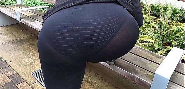  Mom Vpl Thick Ass Public